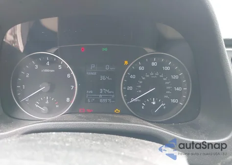 2017 Hyundai Elantra Se from USA, damaged, VIN KMHD74LFXHU393834